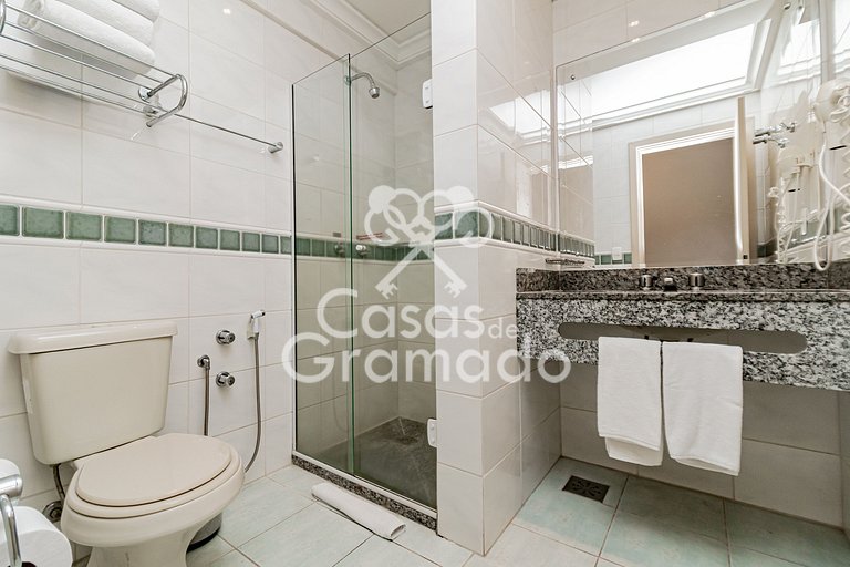 Flat Serrano com Total Acesso ao Wish Resort