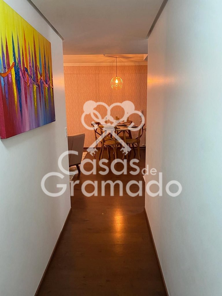 Apartamento 02 suítes, Vista Panorâmica para o Vale - 02 vag