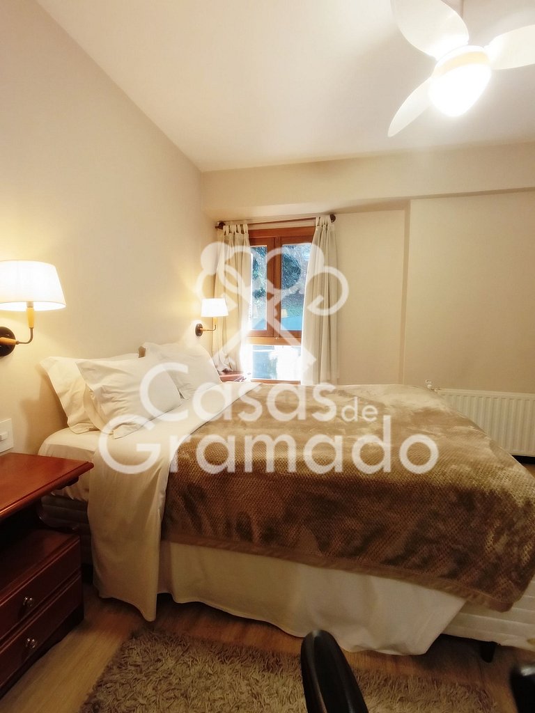 Apart 2 Quartos no Centro Junto ao Wish Resort