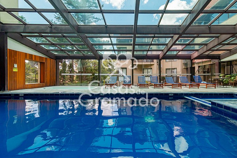 Apart 2 Quartos no Centro Junto ao Wish Resort