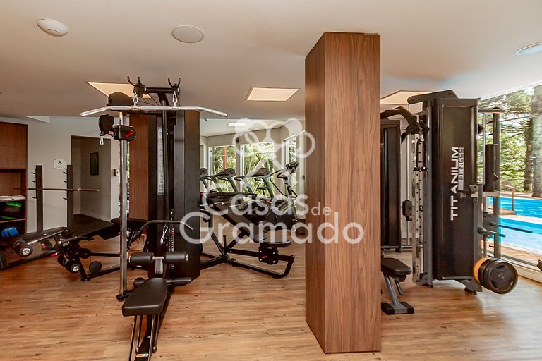 Apart 2 Quartos no Centro Junto ao Wish Resort