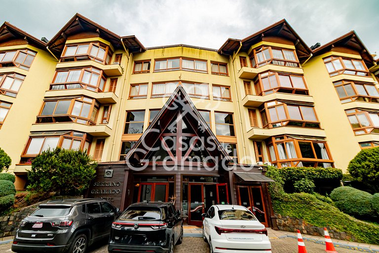 Flat Serrano Junto ao Wish Resort