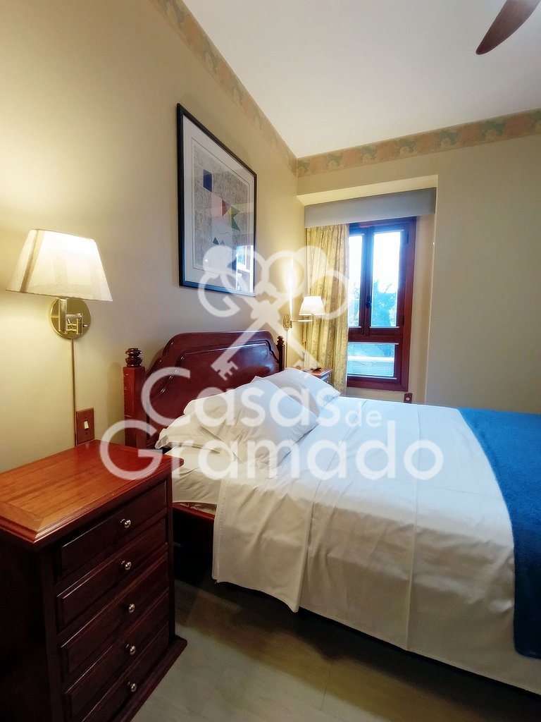Flat no Centro Acesso Total ao Wish Resort