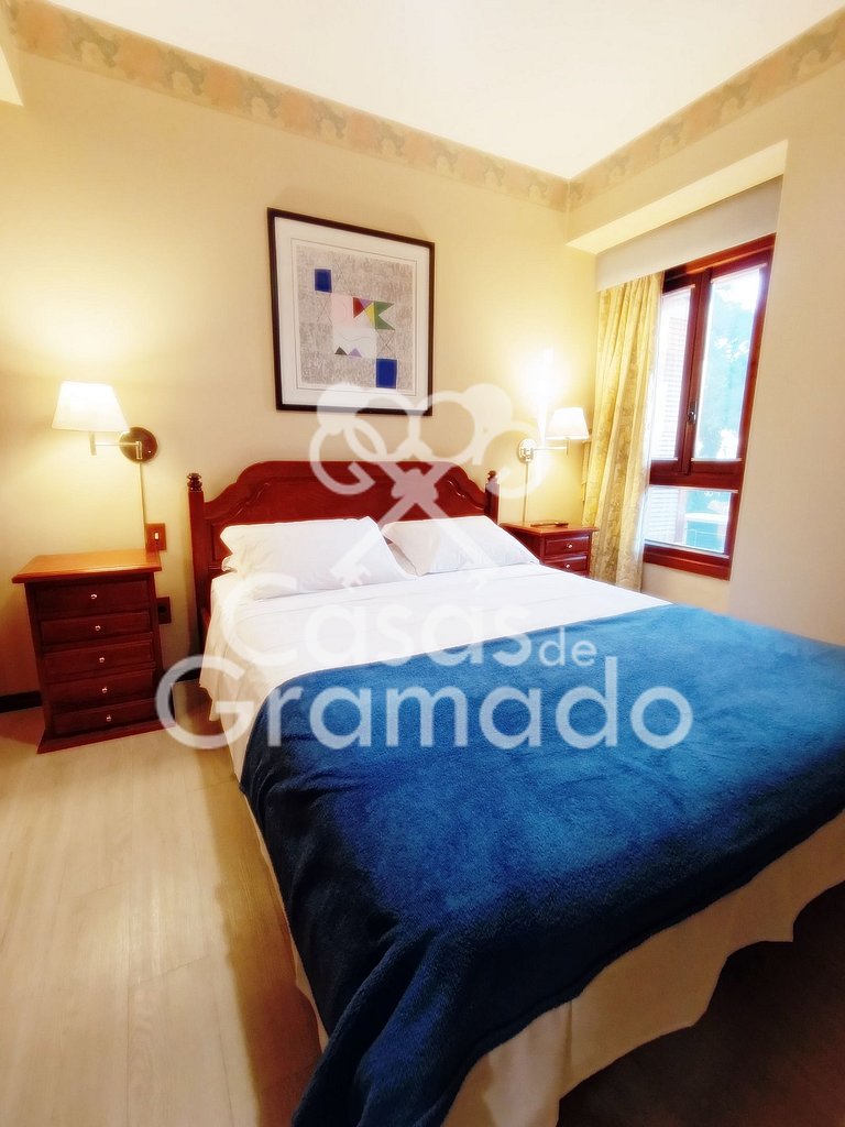 Flat no Centro Acesso Total ao Wish Resort
