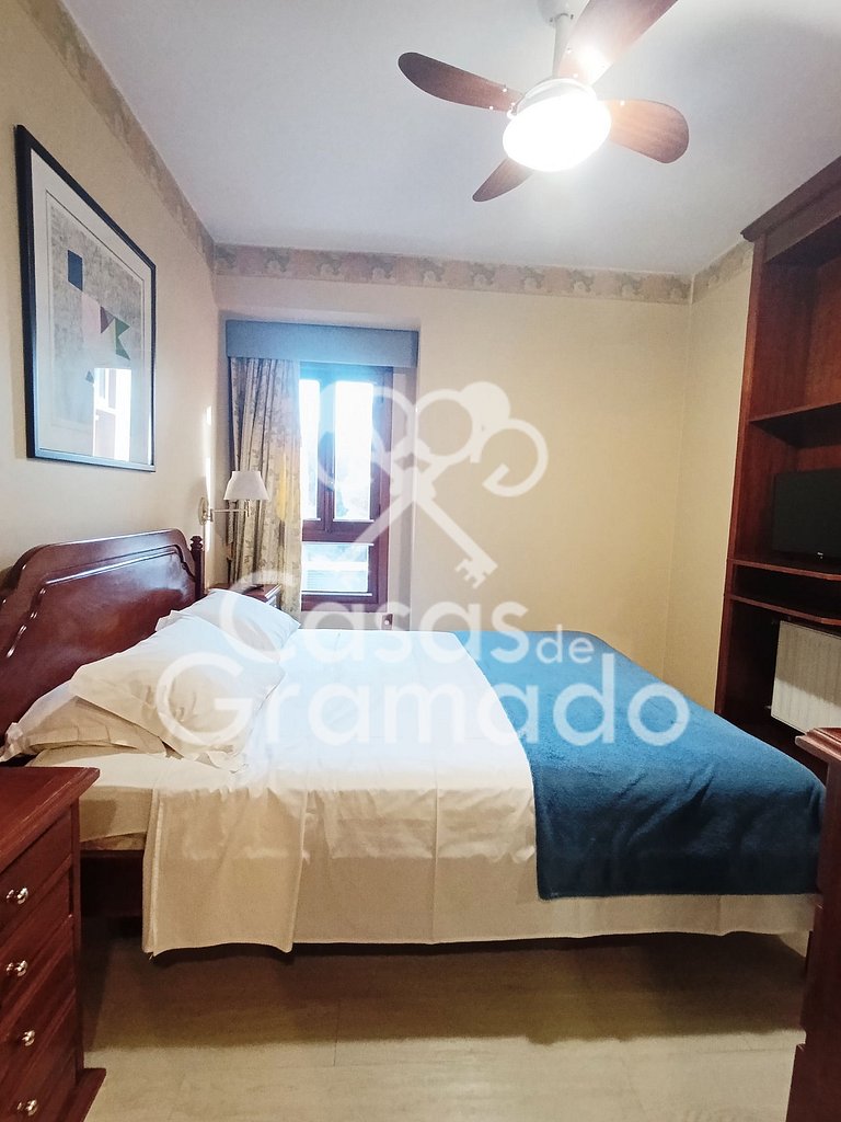 Flat no Centro Acesso Total ao Wish Resort