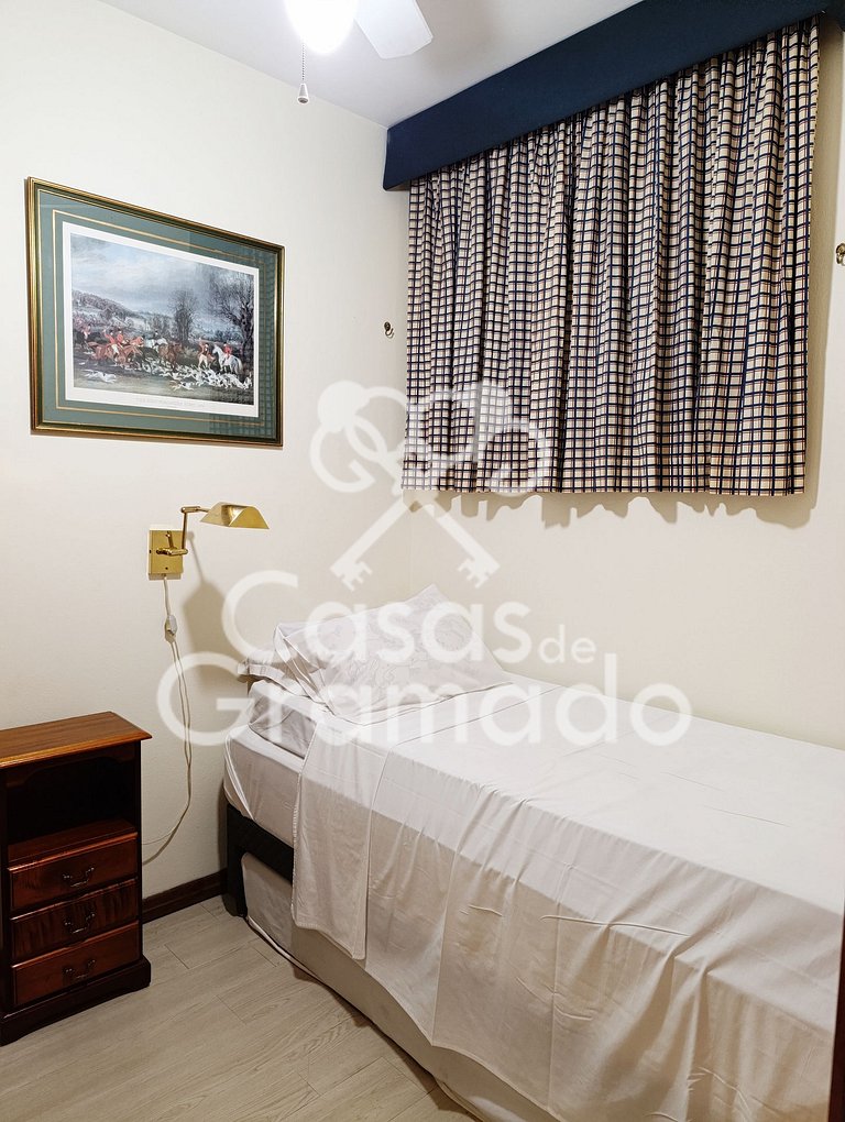 Flat no Centro Acesso Total ao Wish Resort