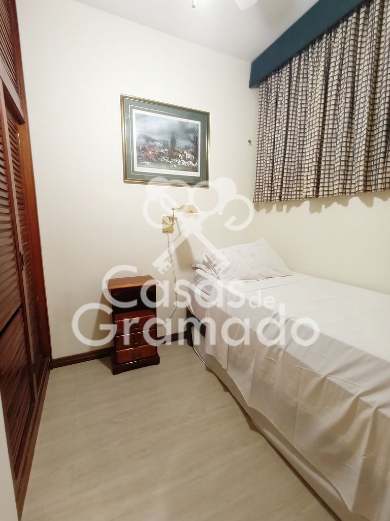Flat no Centro Acesso Total ao Wish Resort
