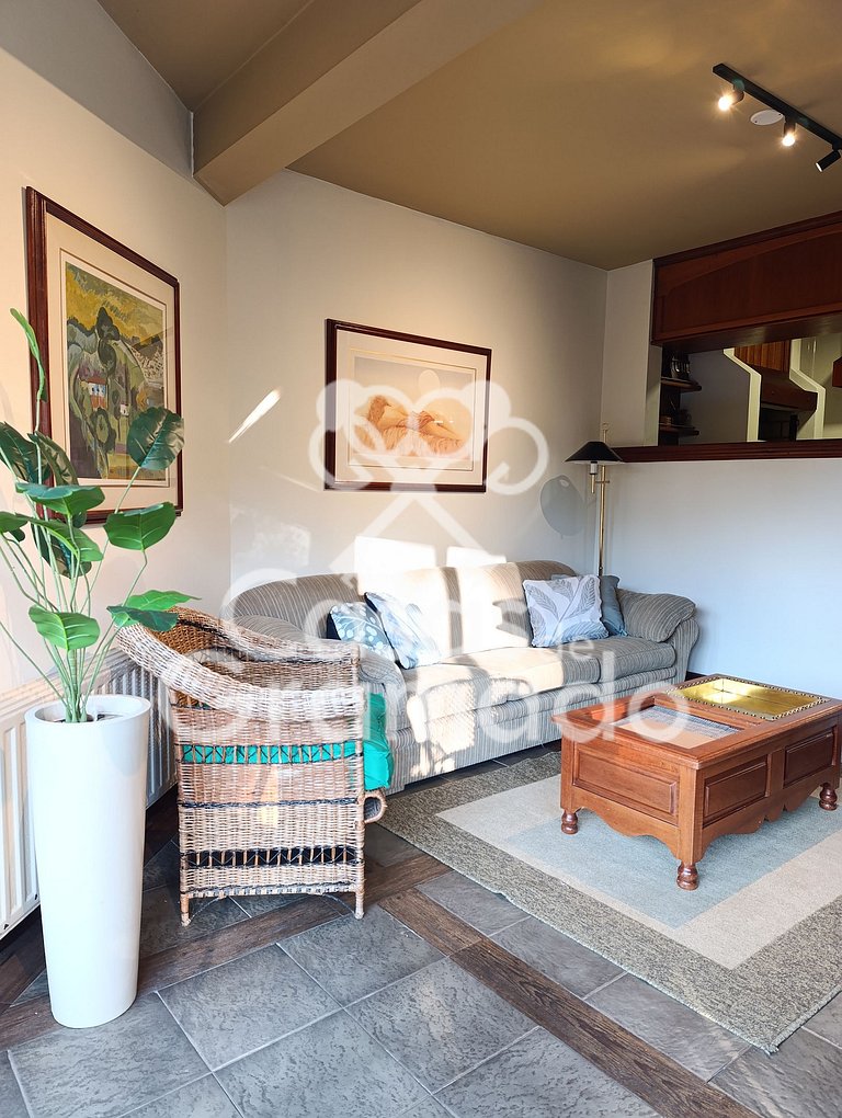 Flat no Centro Acesso Total ao Wish Resort