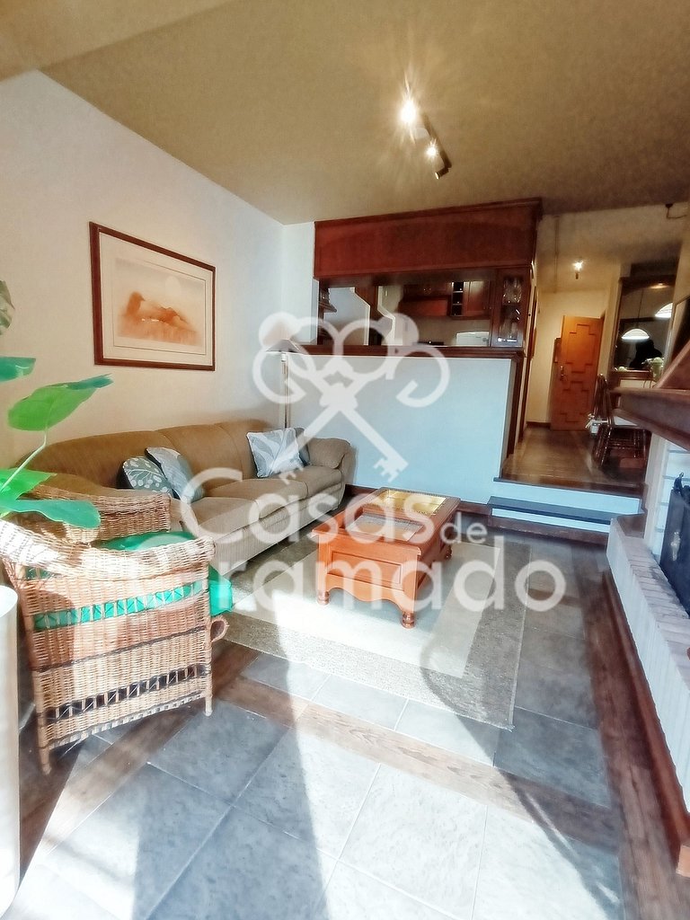 Flat no Centro Acesso Total ao Wish Resort