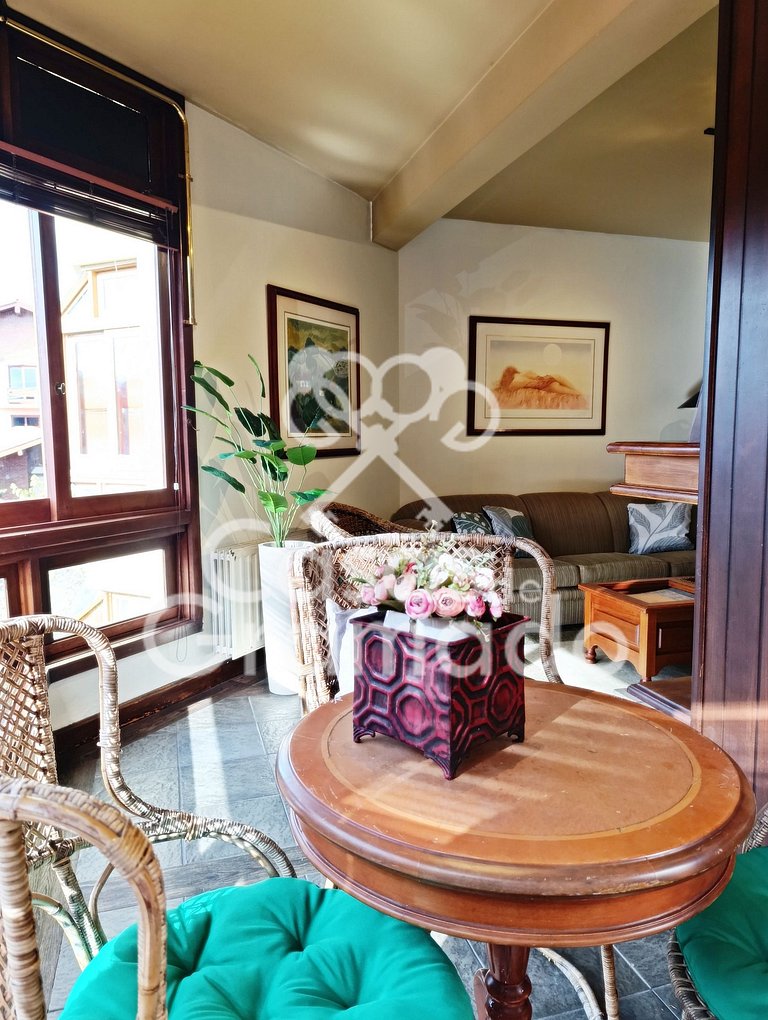 Flat no Centro Acesso Total ao Wish Resort