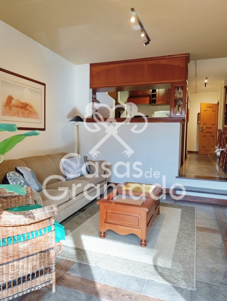 Flat no Centro Acesso Total ao Wish Resort