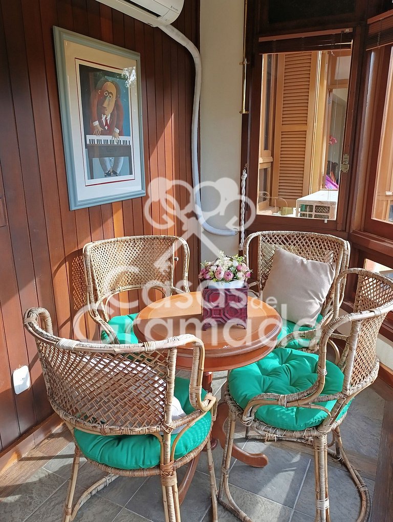 Flat no Centro Acesso Total ao Wish Resort