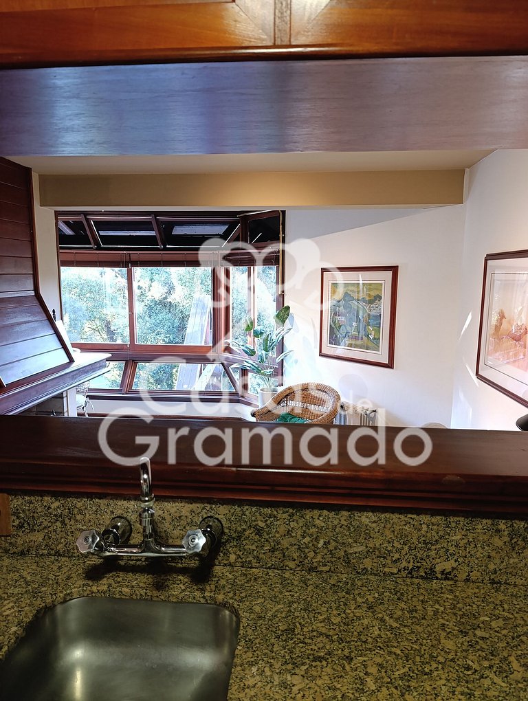 Flat no Centro Acesso Total ao Wish Resort