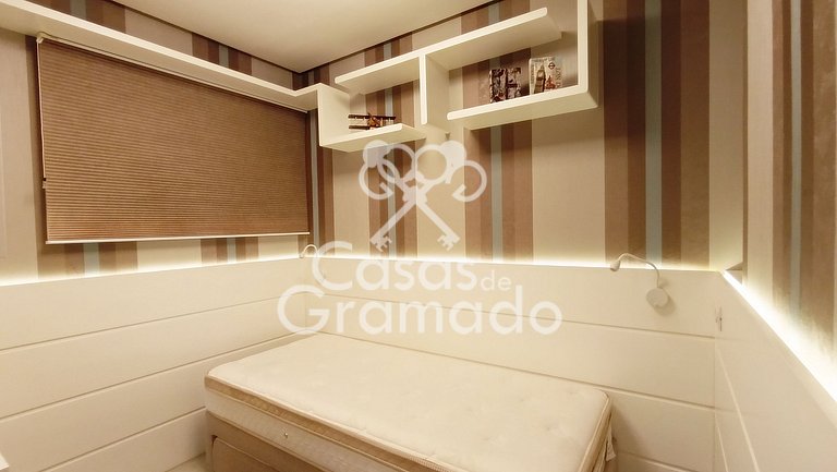 Incrível 2 Quartos com Total Acesso ao Resort