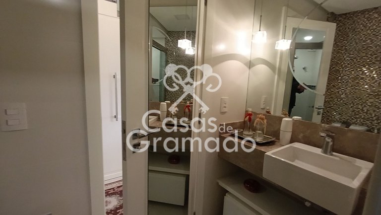 Incrível 2 Quartos com Total Acesso ao Resort