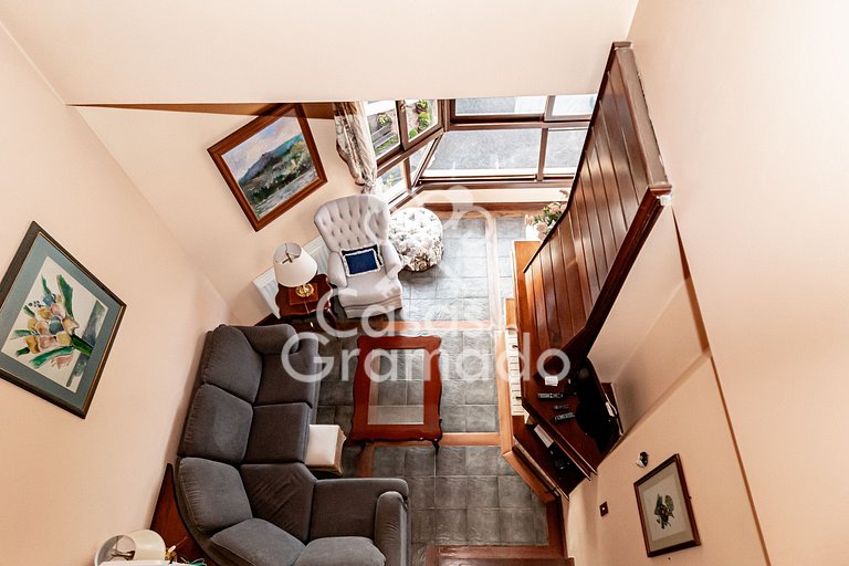 Duplex 3 quartos- Exclusivo com Conforto de Resort - Centro