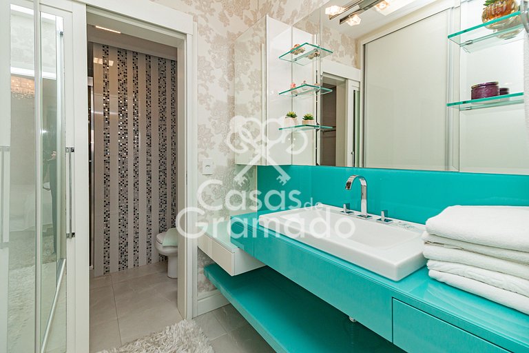 Incrível 2 Quartos com Total Acesso ao Resort