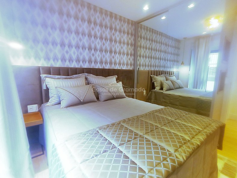 Lindo Apartamento com Luxo de Resort